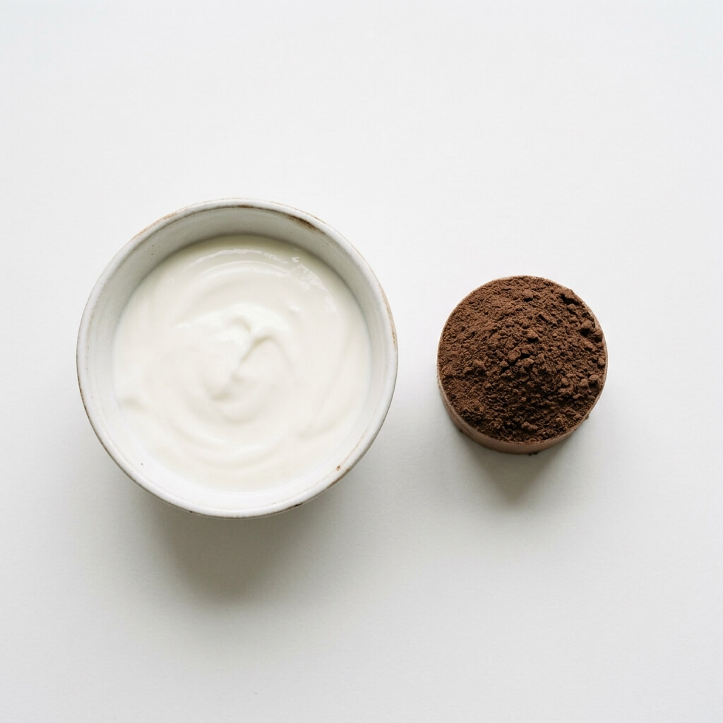 Iogurtes Proteicos com 2 Ingredientes